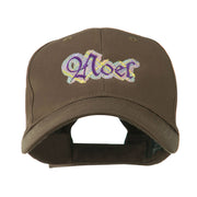 Christmas Plaid Noel Embroidered Cap