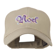 Christmas Plaid Noel Embroidered Cap