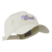 Christmas Plaid Noel Embroidered Cap