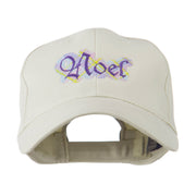 Christmas Plaid Noel Embroidered Cap