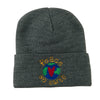 Peace on Earth Embroidered Beanie