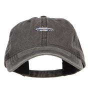 Mini Police Car Embroidered Washed Cap