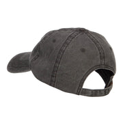 Mini Police Car Embroidered Washed Cap