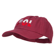 Poland POL Flag Embroidered Low Profile Cap