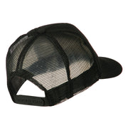 Youth Police Embroidered Foam Mesh Back Cap