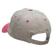 Fishing Bobber Embroidered Pigment Dyed Wash Cap