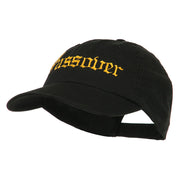 Passover Embroidered Washed Cap