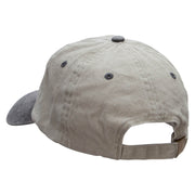 Fishing Bobber Embroidered Pigment Dyed Wash Cap