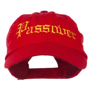 Passover Embroidered Washed Cap