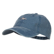 Mini Police Car Embroidered Washed Cap