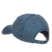 Mini Police Car Embroidered Washed Cap