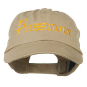 Passover Embroidered Washed Cap