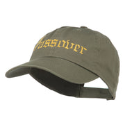 Passover Embroidered Washed Cap