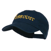 Passover Embroidered Washed Cap