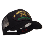 US Army Military Police Patched Mesh Cap