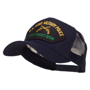 US Army Military Police Patched Mesh Cap