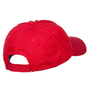 Polar Bear Patched Low Profile Cotton Cap