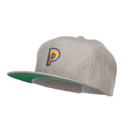 Poke Monster P Embroidered Snapback Cap