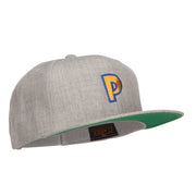 Poke Monster P Embroidered Snapback Cap