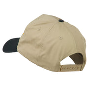 Captain Embroidered Cotton Twill Cap