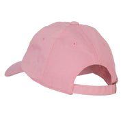 Mississippi Magnolia with Map Embroidered Unstructured Washed Cap