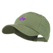 Polo Player Sports Embroidered Cap