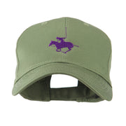 Polo Player Sports Embroidered Cap