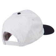 Captain Embroidered Cotton Twill Cap