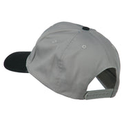 Captain Embroidered Cotton Twill Cap