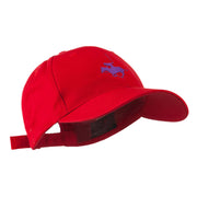 Polo Player Sports Embroidered Cap