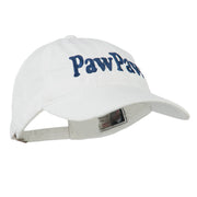 Wording of PawPaw Embroidered Washed Cap