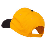 Captain Embroidered Cotton Twill Cap