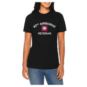 82nd Airborne Veteran Graphic Design Deluxe Jersey T-Shirt