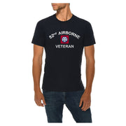 82nd Airborne Veteran Graphic Design Deluxe Jersey T-Shirt