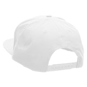 Camping Night Embroidered Prostyle Snapback Cap