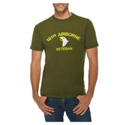 101st Airbone Veteran Graphic Design Deluxe Jersey T-Shirt