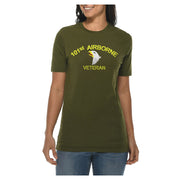 101st Airbone Veteran Graphic Design Deluxe Jersey T-Shirt