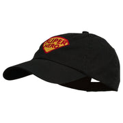 Halloween Super Hero Embroidered Low Profile Cap