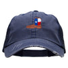 Texas Boot Embroidered Low Profile Special Cotton Mesh Cap