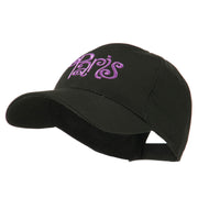 Paris Design Word Embroidery Cap