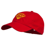 Halloween Super Hero Embroidered Low Profile Cap