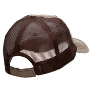 Texas Boot Embroidered Low Profile Special Cotton Mesh Cap