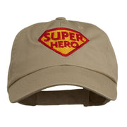 Halloween Super Hero Embroidered Low Profile Cap