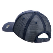U.S. Army 3rd Armored Division Embroidered Low Profile Special Cotton Mesh Cap - Navy OSFM