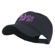 Paris Design Word Embroidery Cap