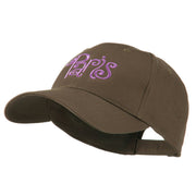 Paris Design Word Embroidery Cap