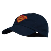 Halloween Super Hero Embroidered Low Profile Cap