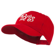 Paris Design Word Embroidery Cap