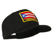 Puerto Rico Flag Letter Patched Cap