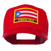 Puerto Rico Flag Letter Patched Cap